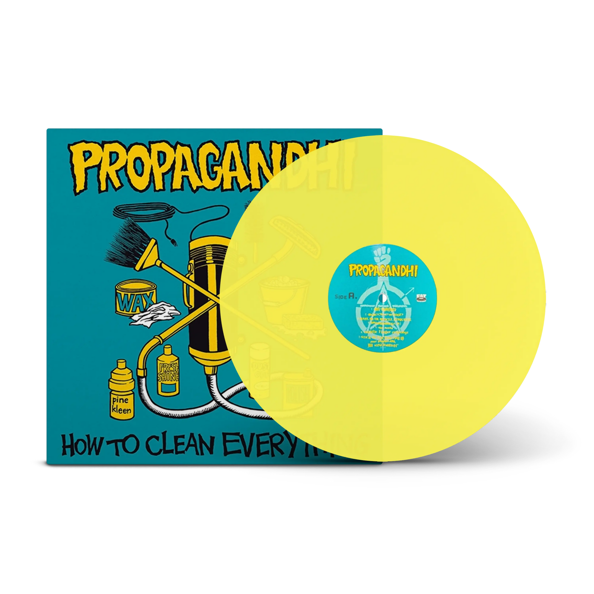 Propagandhi レコード オリジナル盤 How To Clean… Propagandhi_HTCE_Yellow_Vinyl_