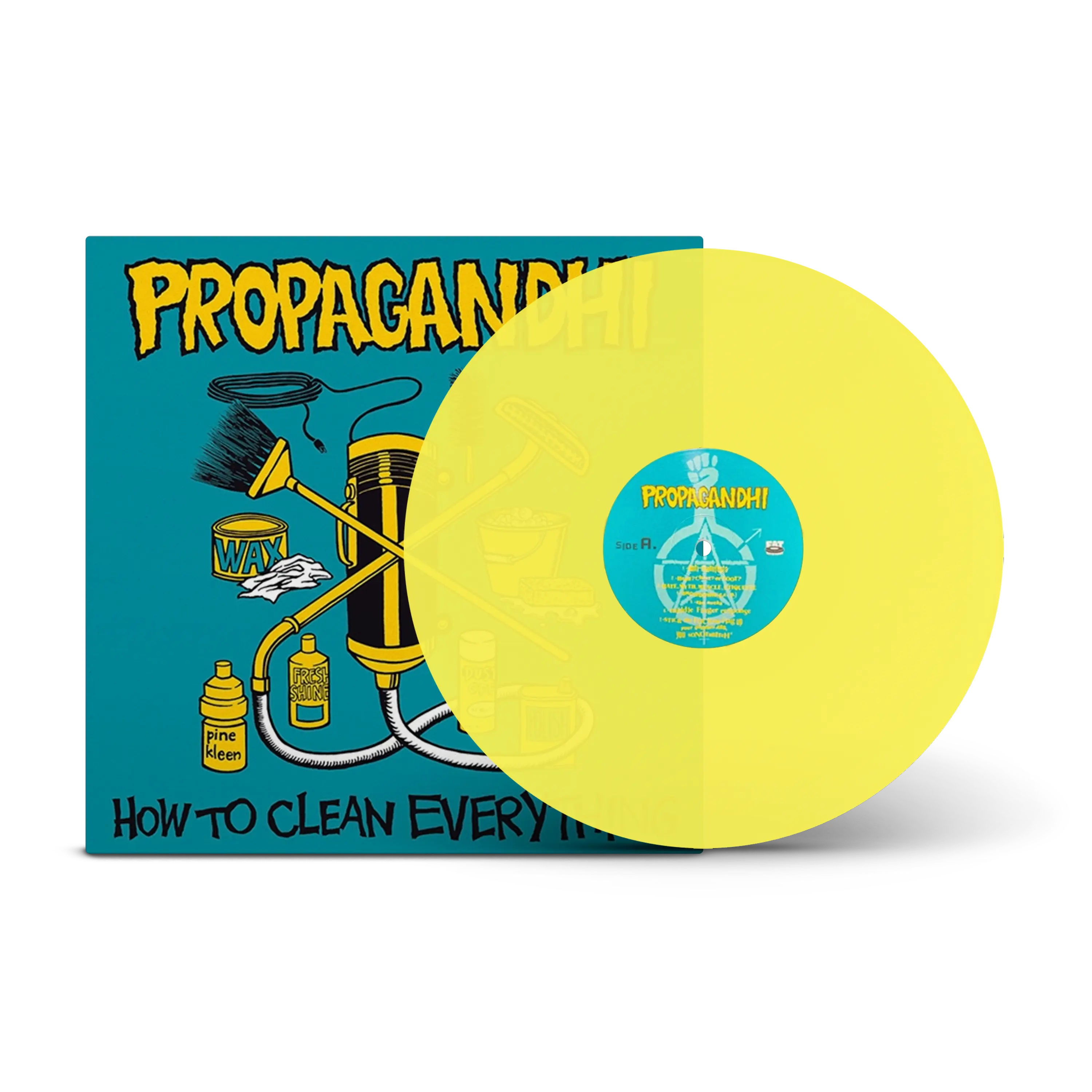 Propagandhi レコード オリジナル盤 How To Clean… Propagandhi - How to Clean Everything - Black Vinyl Record – Sheet