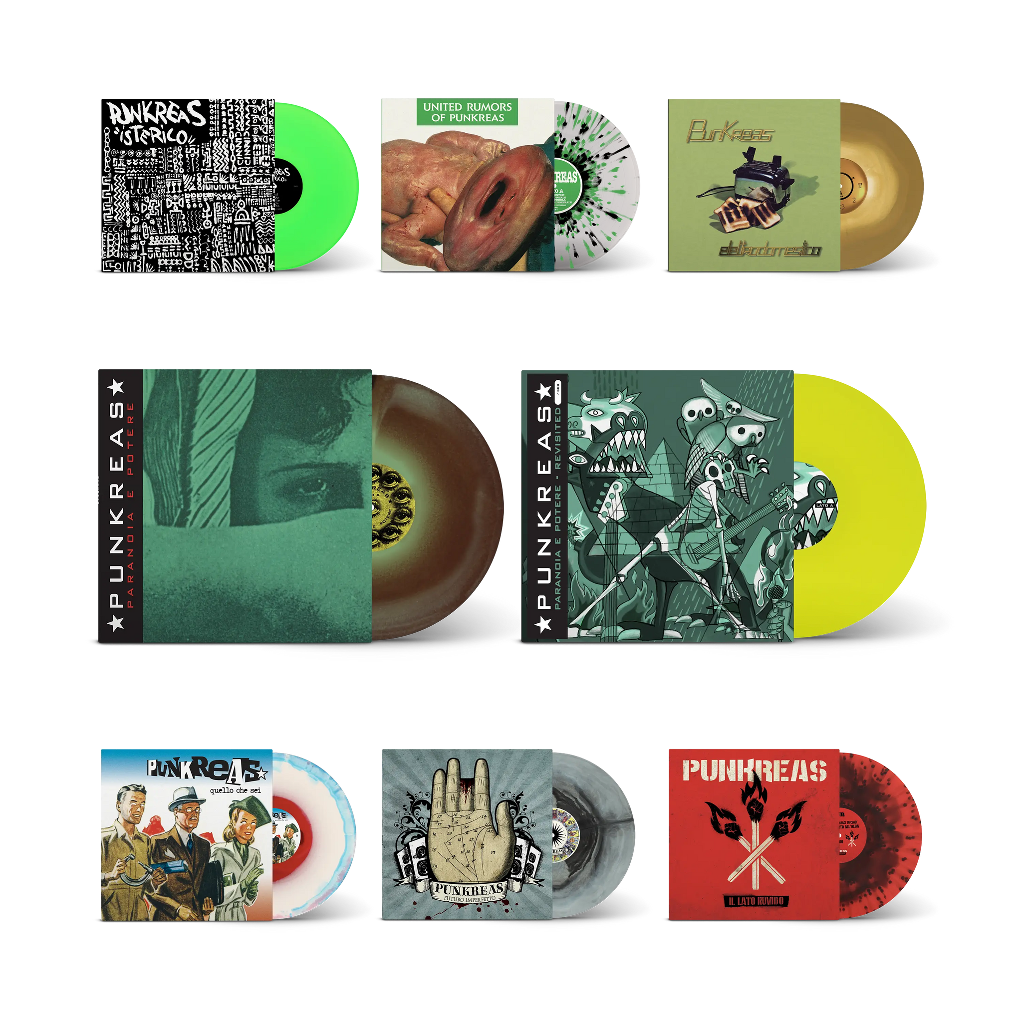 Punkreas Bundle - Set Completo Vinili