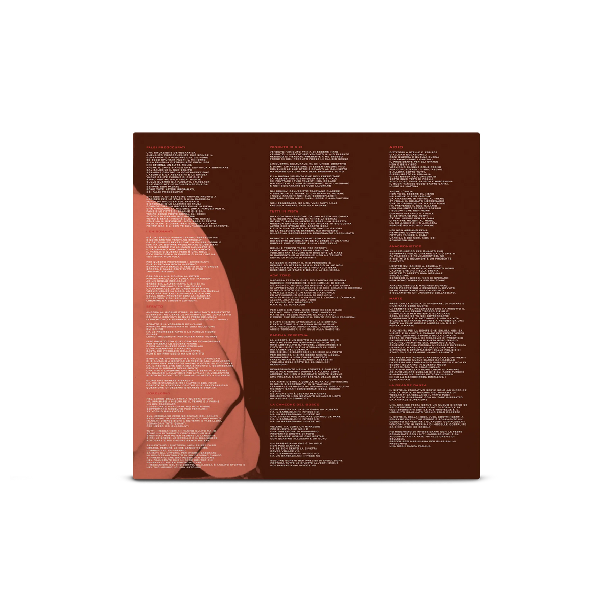 Paranoia E Potere Vinile Giallo e Nero A/B Side