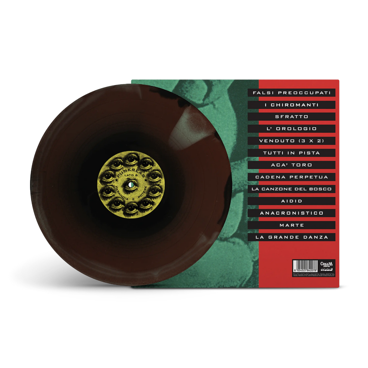 Paranoia E Potere 30° Anniversario (Vinile Tri-Color A Side / B Side Rosso, Verde & Nero)