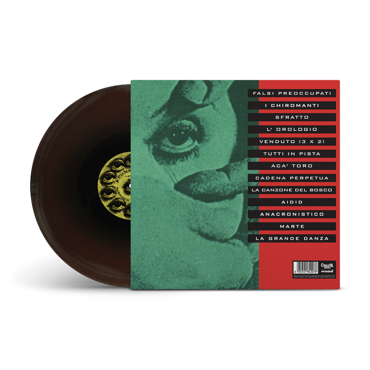 Paranoia E Potere 30° Anniversario (Vinile Tri-Color A Side / B Side Rosso, Verde & Nero)