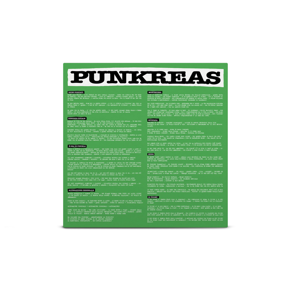 United Rumors Of Punkreas (Vinile Splatter Trasparente, Verde & Nero)