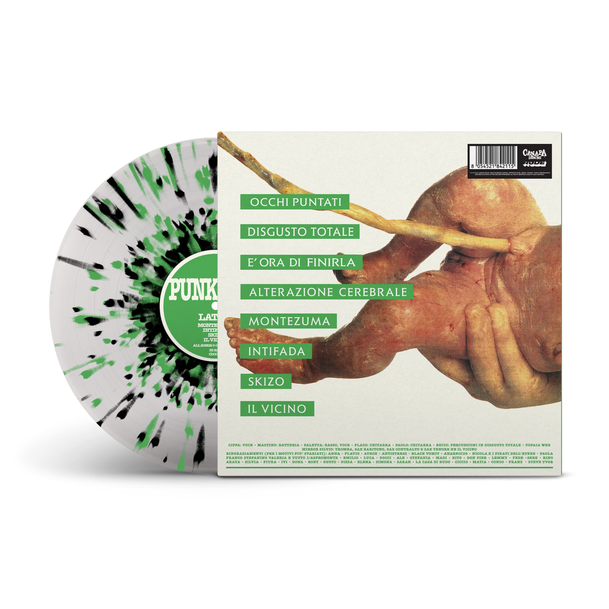 United Rumors Of Punkreas (Vinile Splatter Trasparente, Verde & Nero)