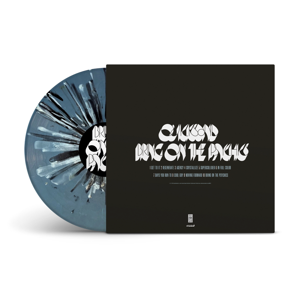 Bring On The Psychics Blue with Black & Tan Splatter LP