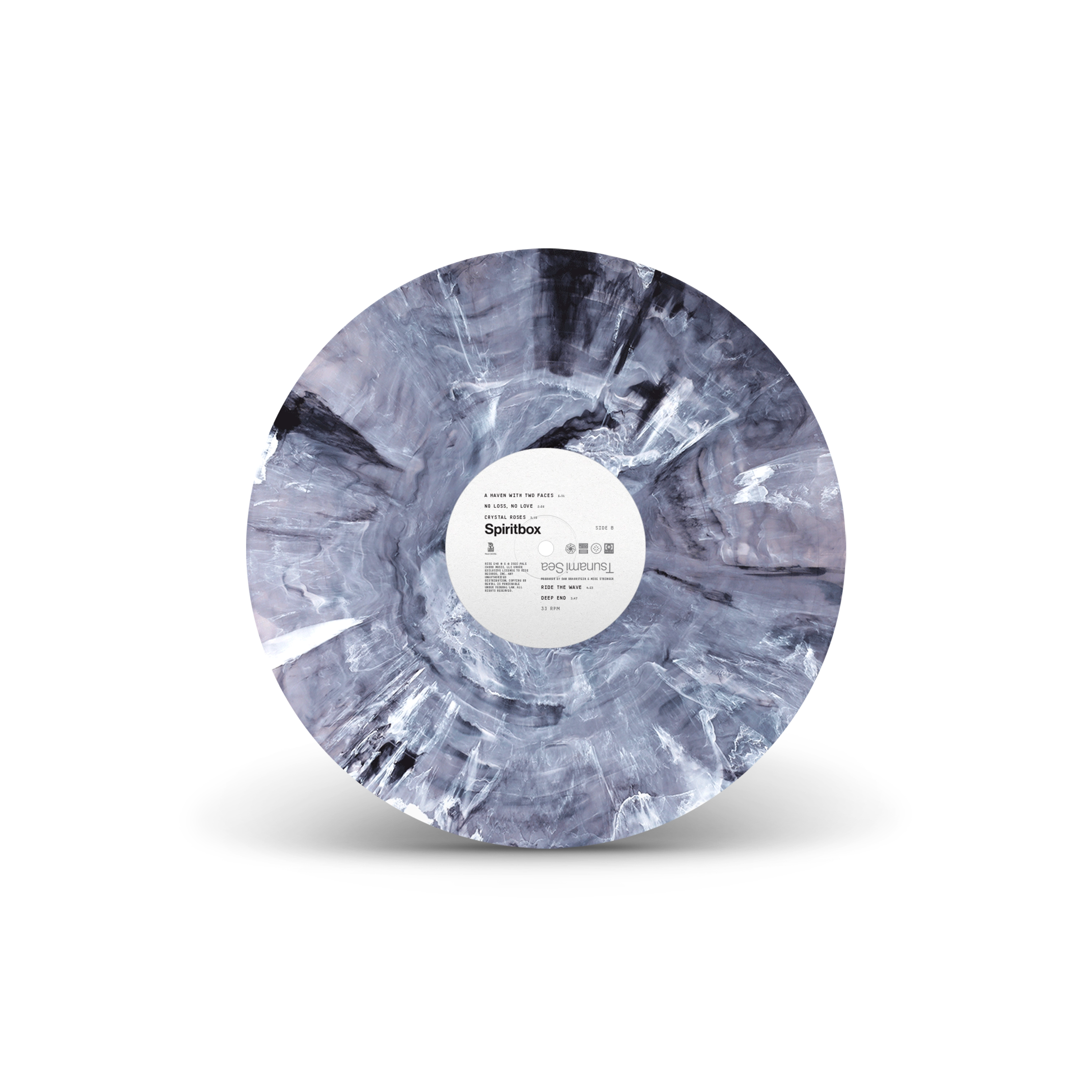 Tsunami Sea Bleach Marble with Alternate Artwork LP – Rude Records