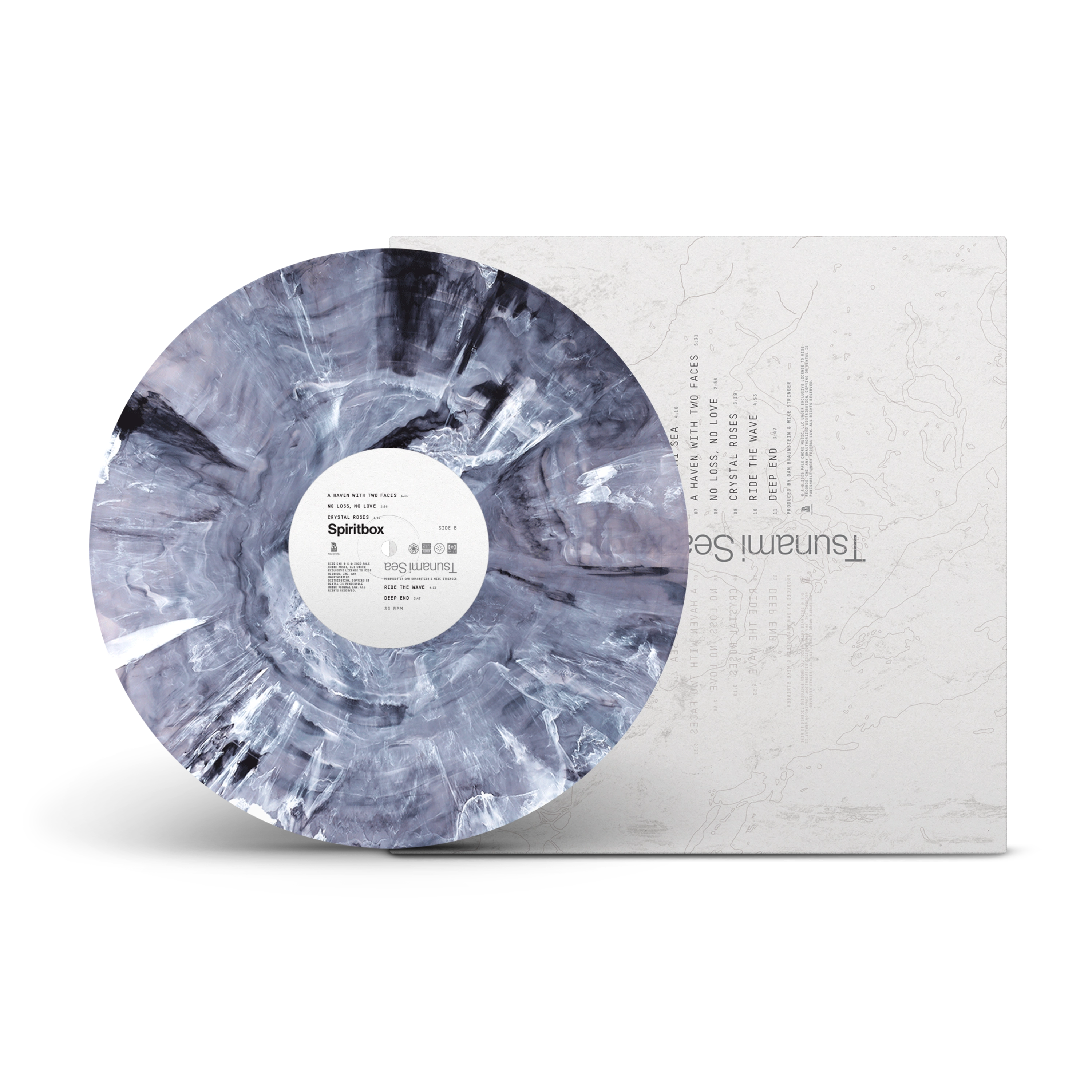 Tsunami Sea Bleach Marble with Alternate Artwork LP – Rude Records