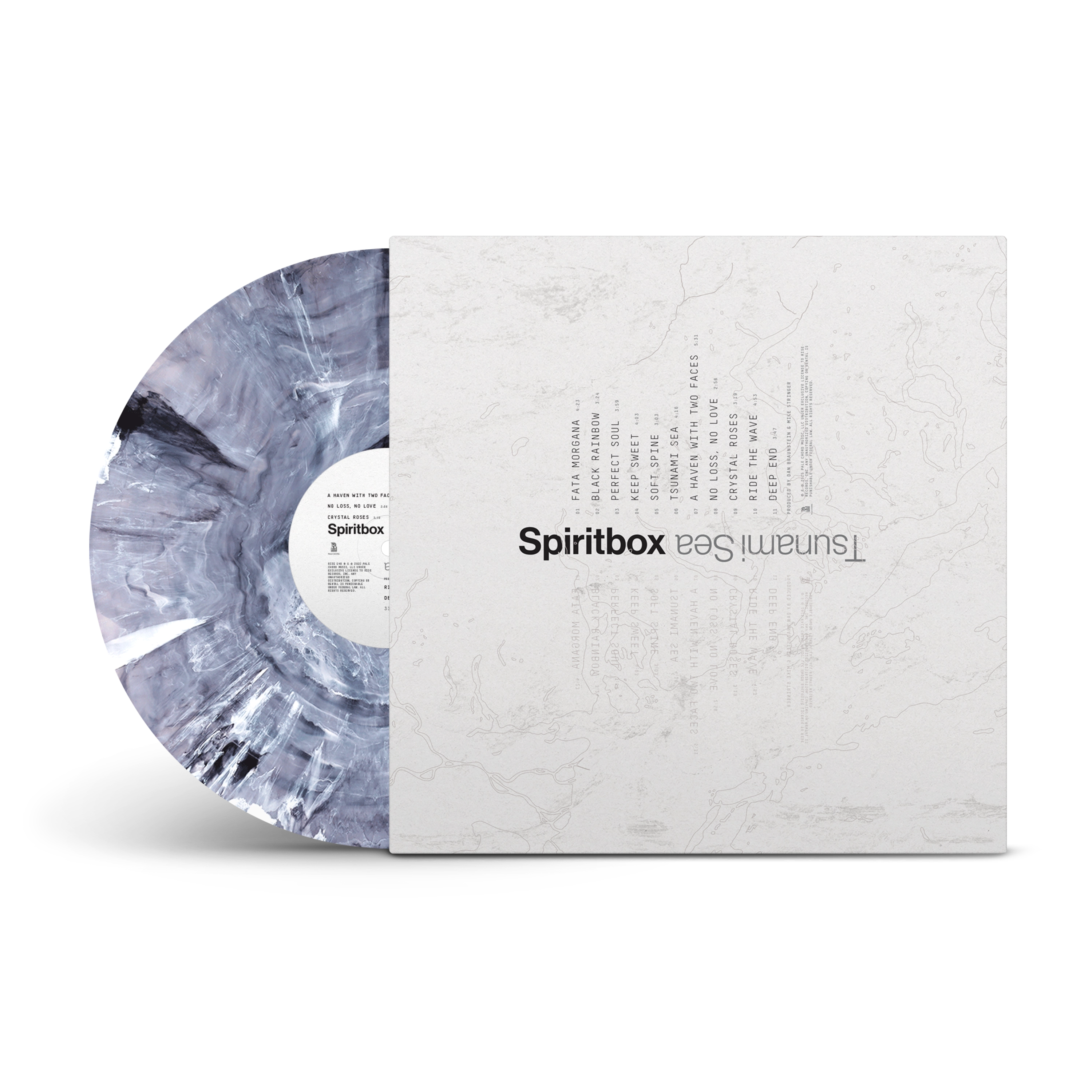 Tsunami Sea Bleach Marble with Alternate Artwork LP – Rude Records
