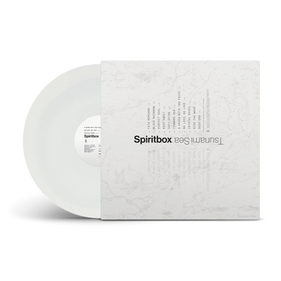 Tsunami Sea Black & Solid White Color in Color with Alternate Artwork LP
