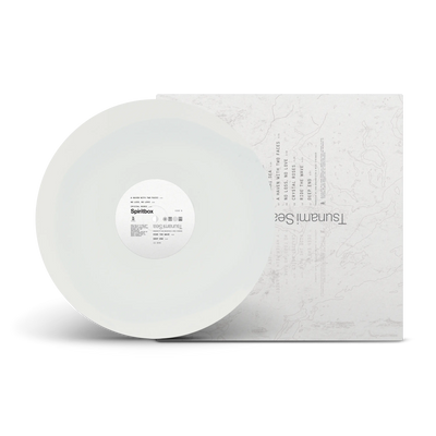 Tsunami Sea Black & Solid White Color in Color with Alternate Artwork LP