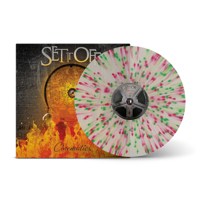 Cinematics Clear with Red & Green Splatter LP