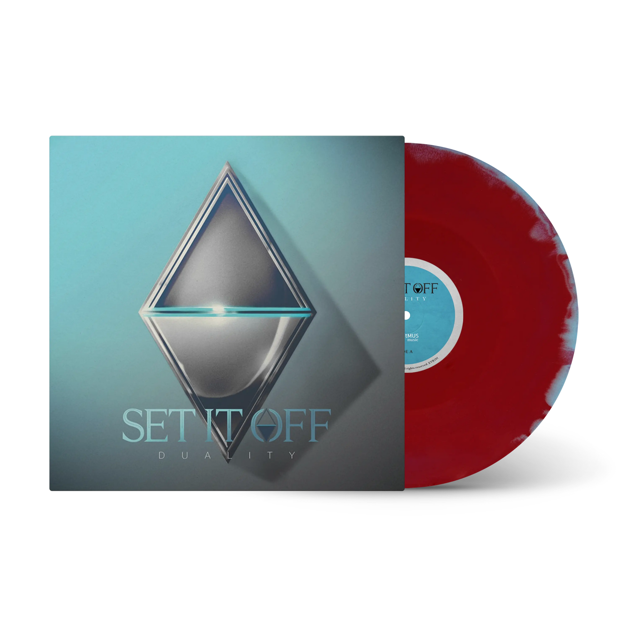 Duality Oxblood & Light Blue A/B Side LP