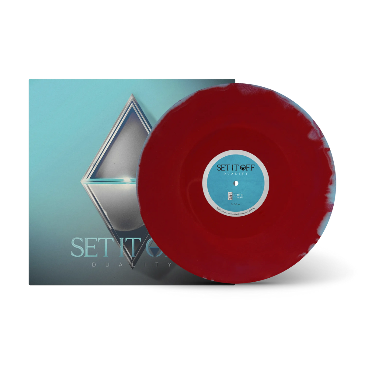 Duality Oxblood & Light Blue A/B Side LP