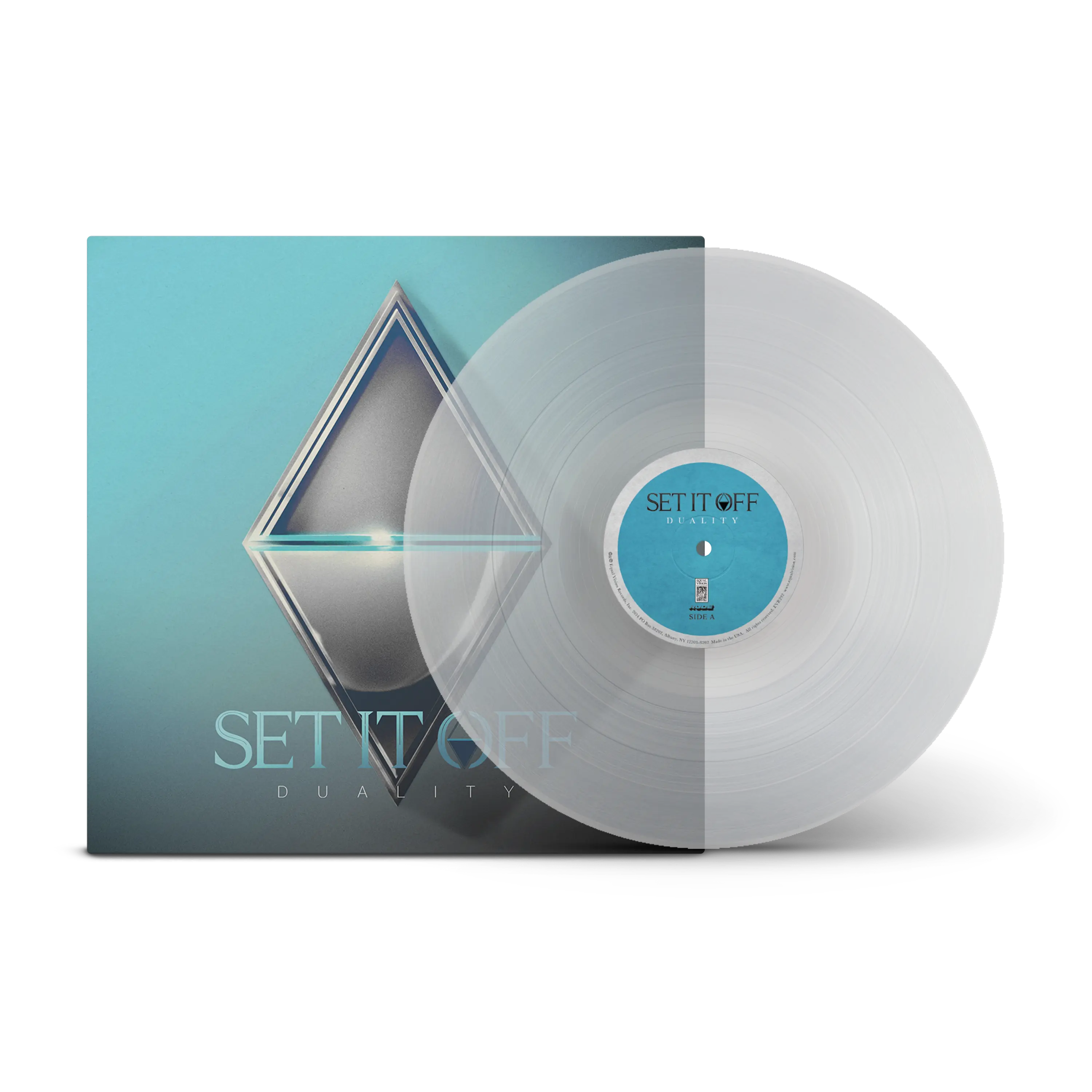 Duality Clear LP – Rude Records Shop