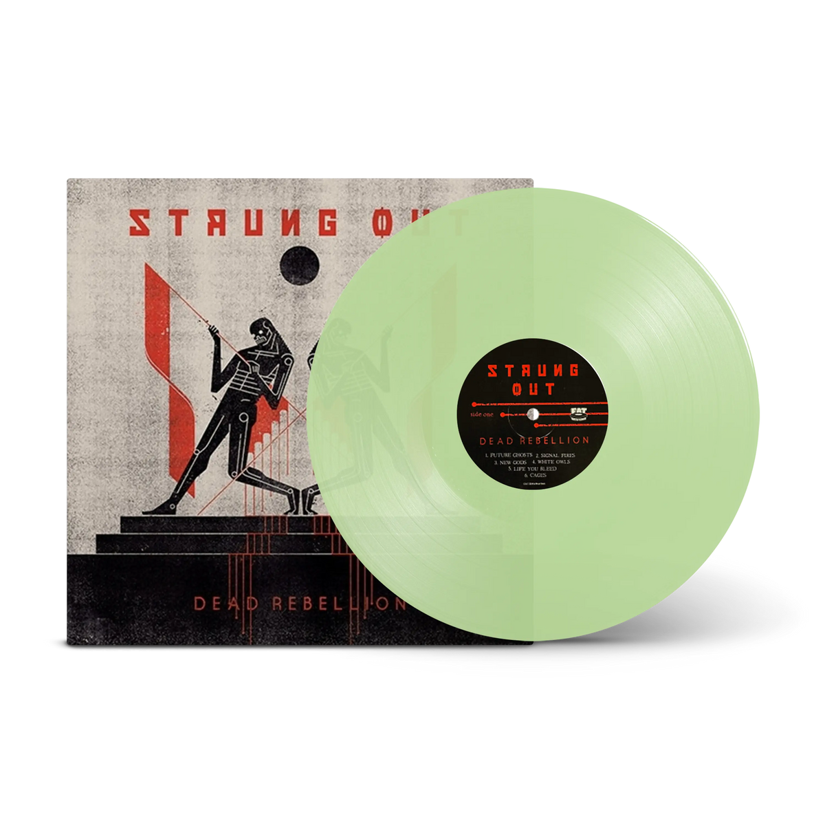 Dead Rebellion Coke Bottle Green LP