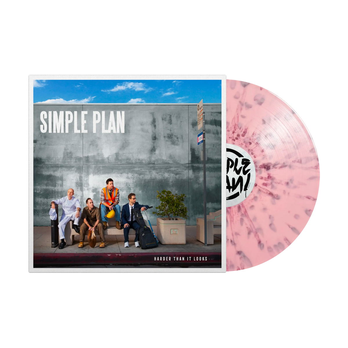 Harder Than It Looks Pink Marble LP
