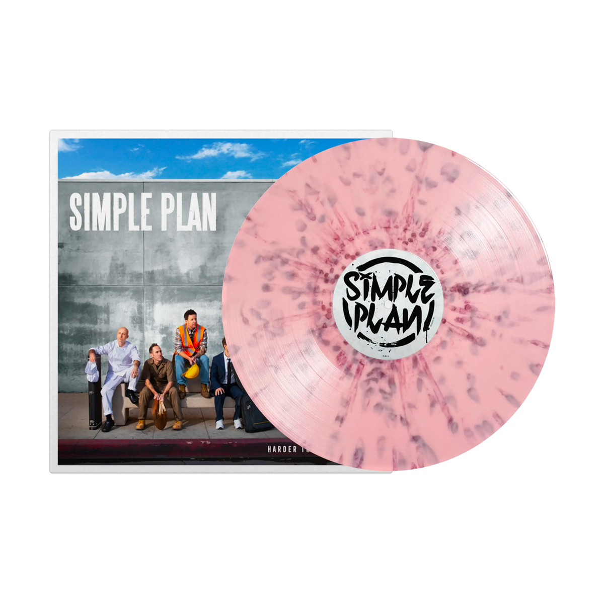 Harder Than It Looks Pink Marble LP