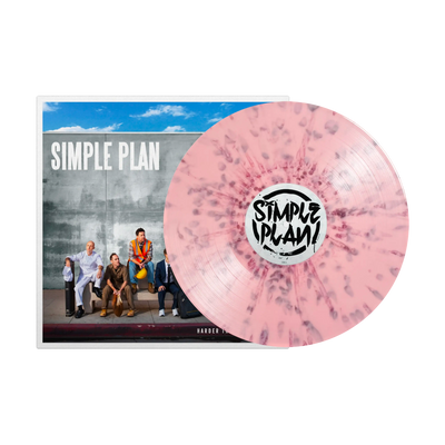 Harder Than It Looks Pink Marble LP