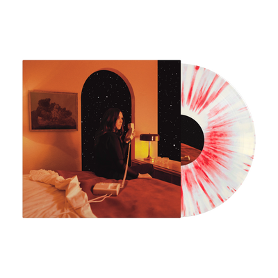 maybe i will see you at the end of the world White w/ Red Splatter LP