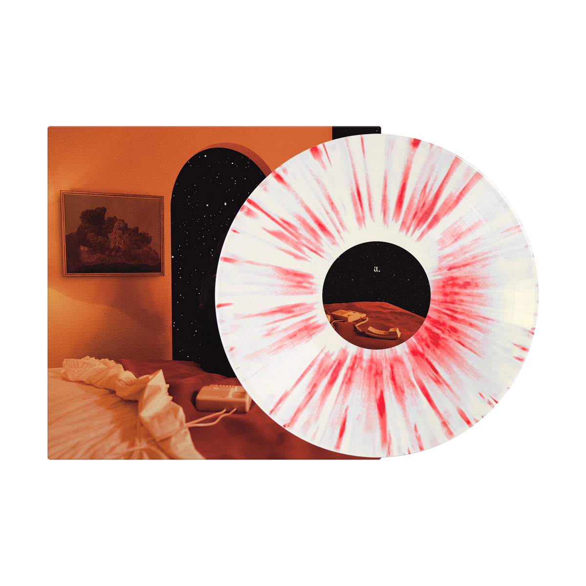 maybe i will see you at the end of the world White w/ Red Splatter LP