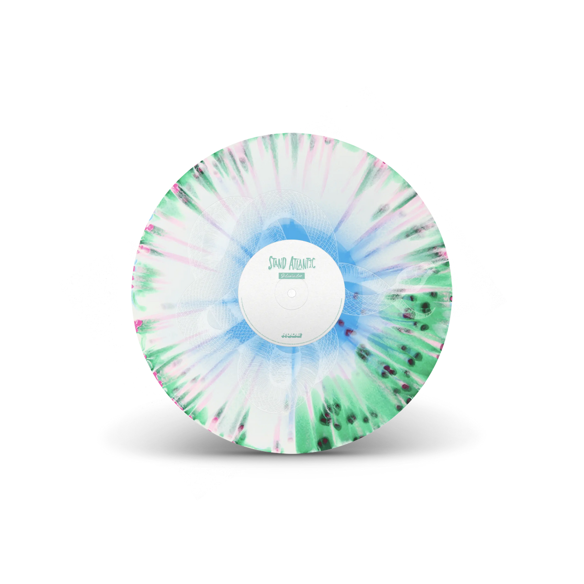 Sidewinder Tri-Coloured Green, Blue, White w/ Etched B Side LP