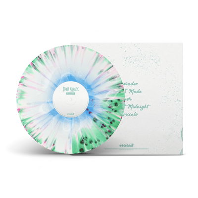 Sidewinder Tri-Coloured Green, Blue, White w/ Etched B Side LP