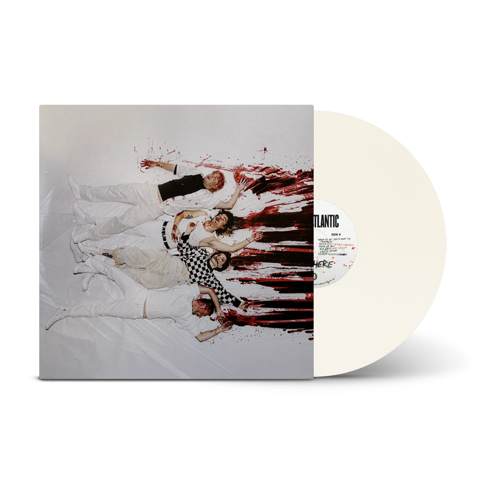 Was Here White LP
