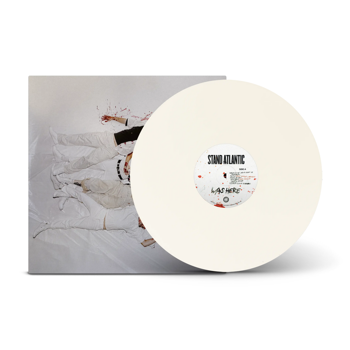 Was Here White LP