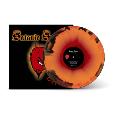 Hero Of Our Time Black, Orange & Red Tri-Coloured A/B Side LP