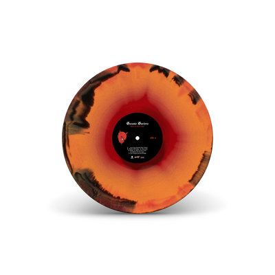 Hero Of Our Time Black, Orange & Red Tri-Coloured A/B Side LP