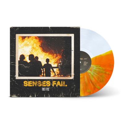 The Fire Butterfly Clear And Orange With Green Splatter LP