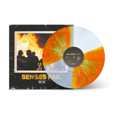 The Fire Butterfly Clear And Orange With Green Splatter LP