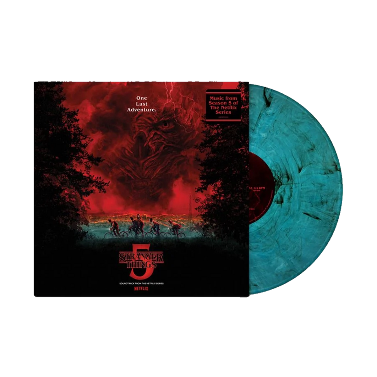 Stranger Things 5 (Soundtrack From The Netflix Series) Smoked Blue Sea LP