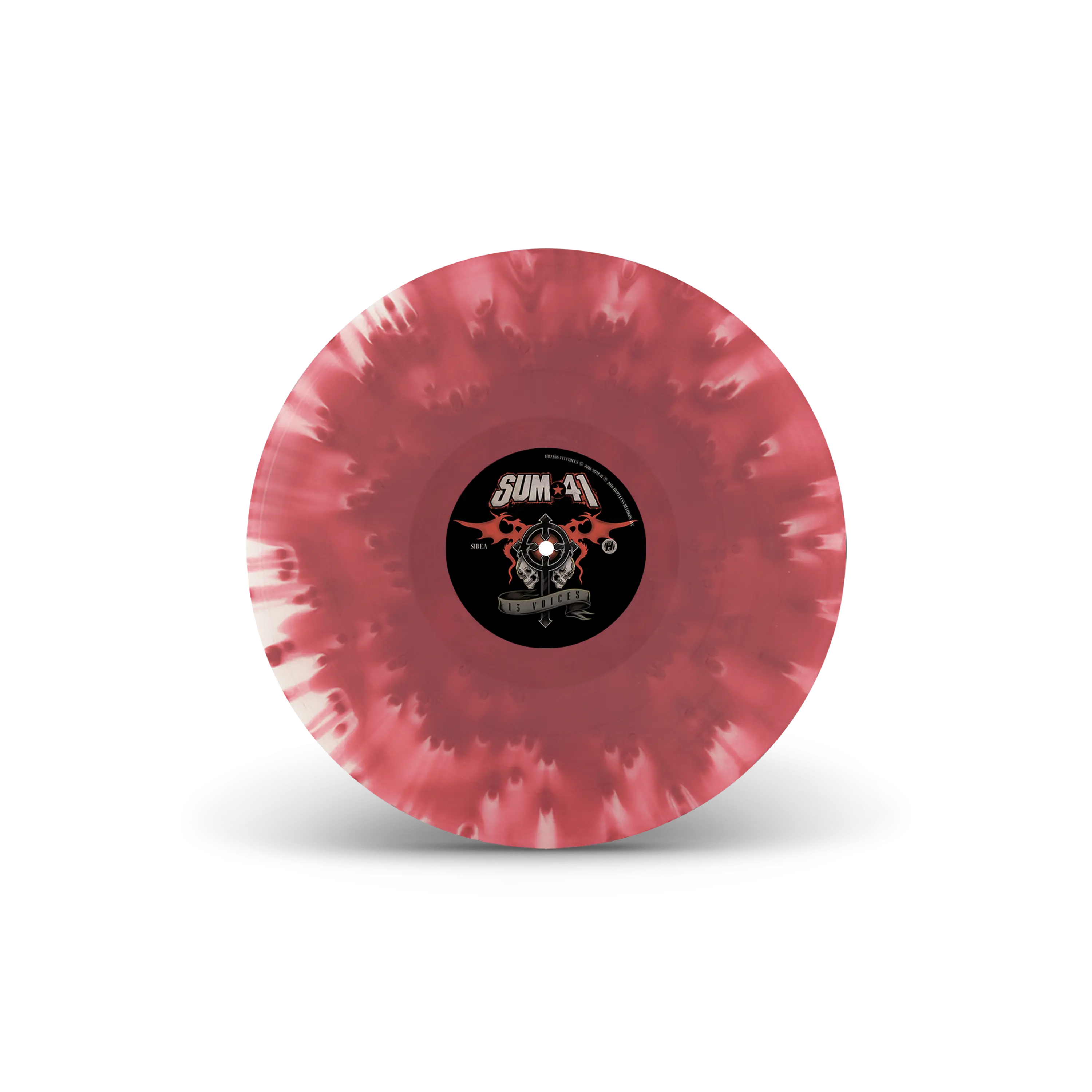 13 Voices Transparent & Oxblood Cloudy LP – Rude Records Shop