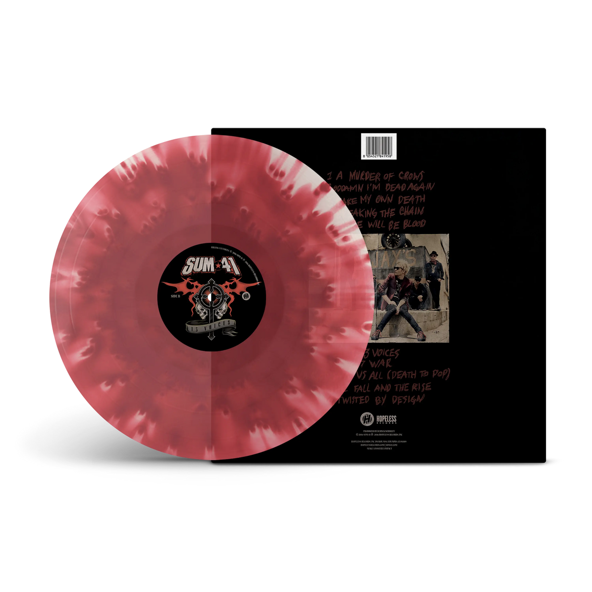 13 Voices Transparent & Oxblood Cloudy LP