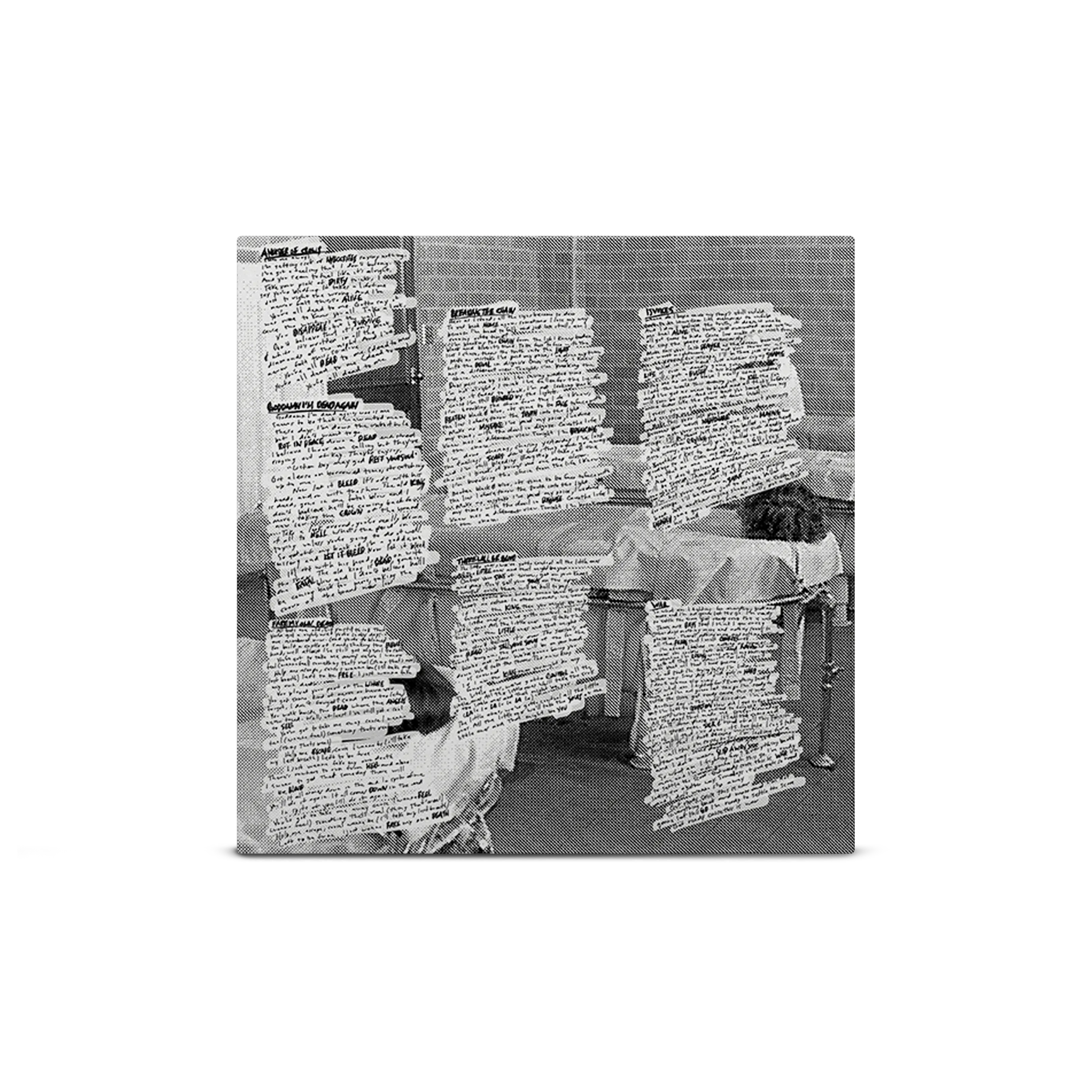 13 Voices Transparent w/ Pink & Light Blue Splatter LP – Rude