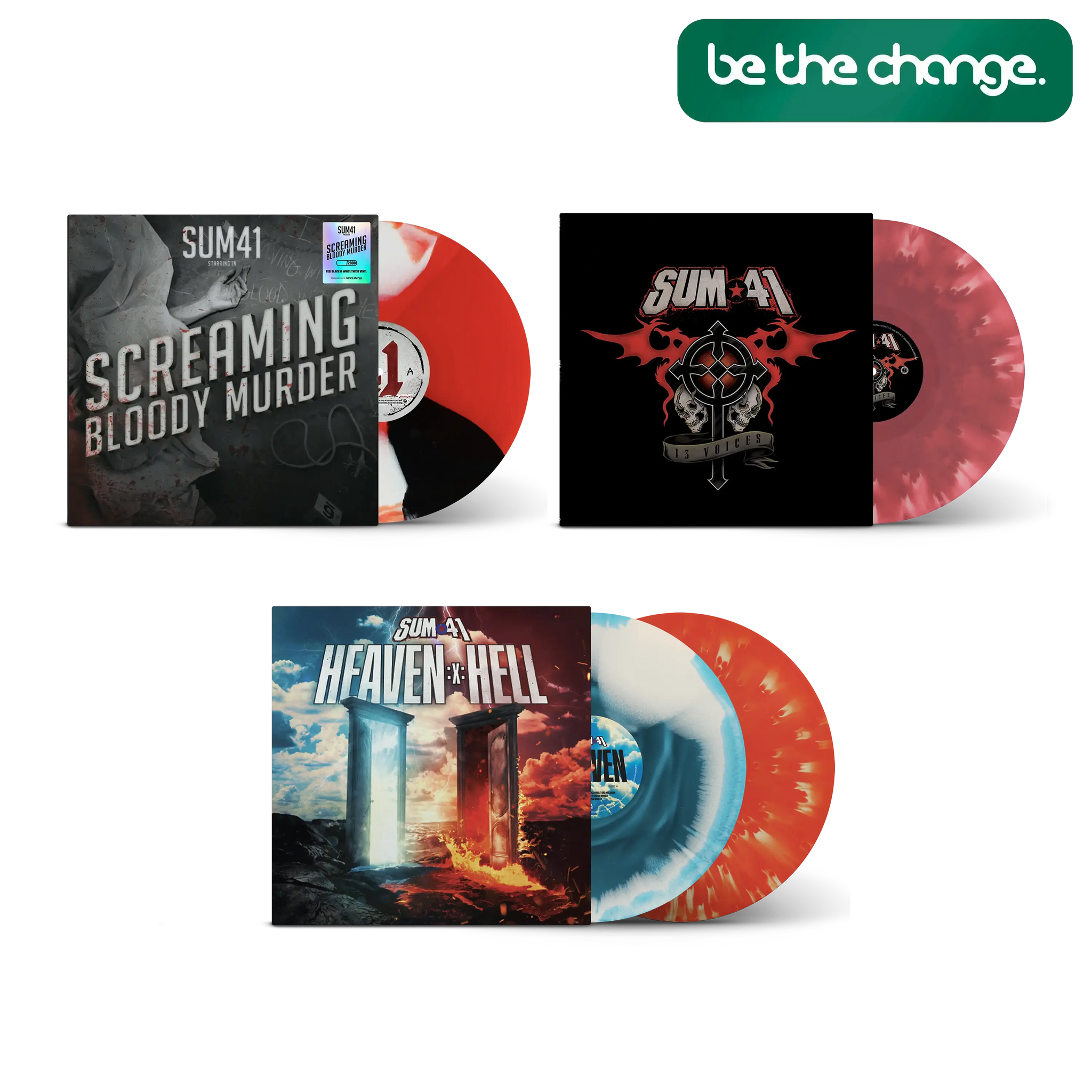 Sum 41 Be The Change Bundle – Rude Records Shop Sum 41 Be The Change Bundle – Rude Records Shop