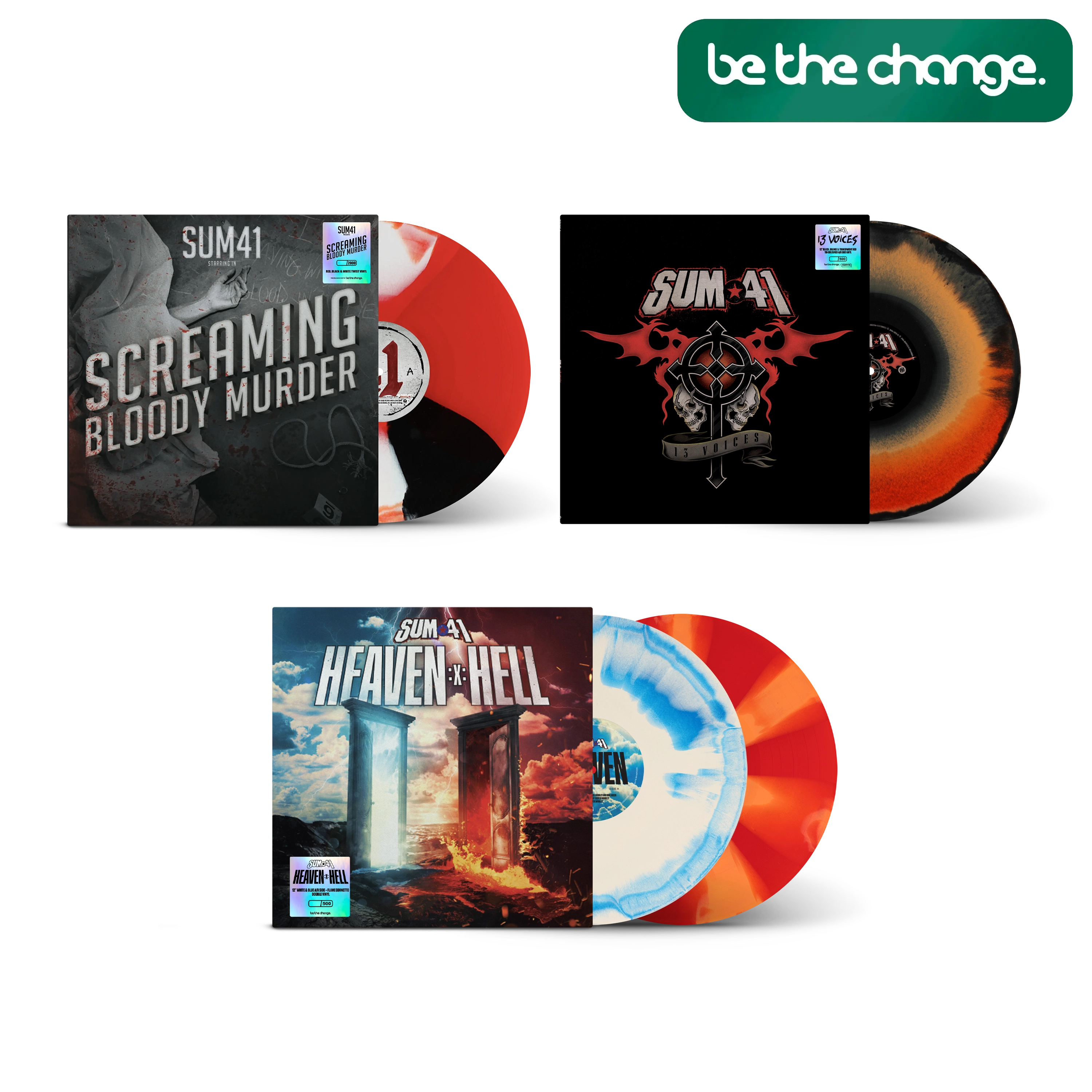 Sum 41 Be The Change – Rude Records Shop