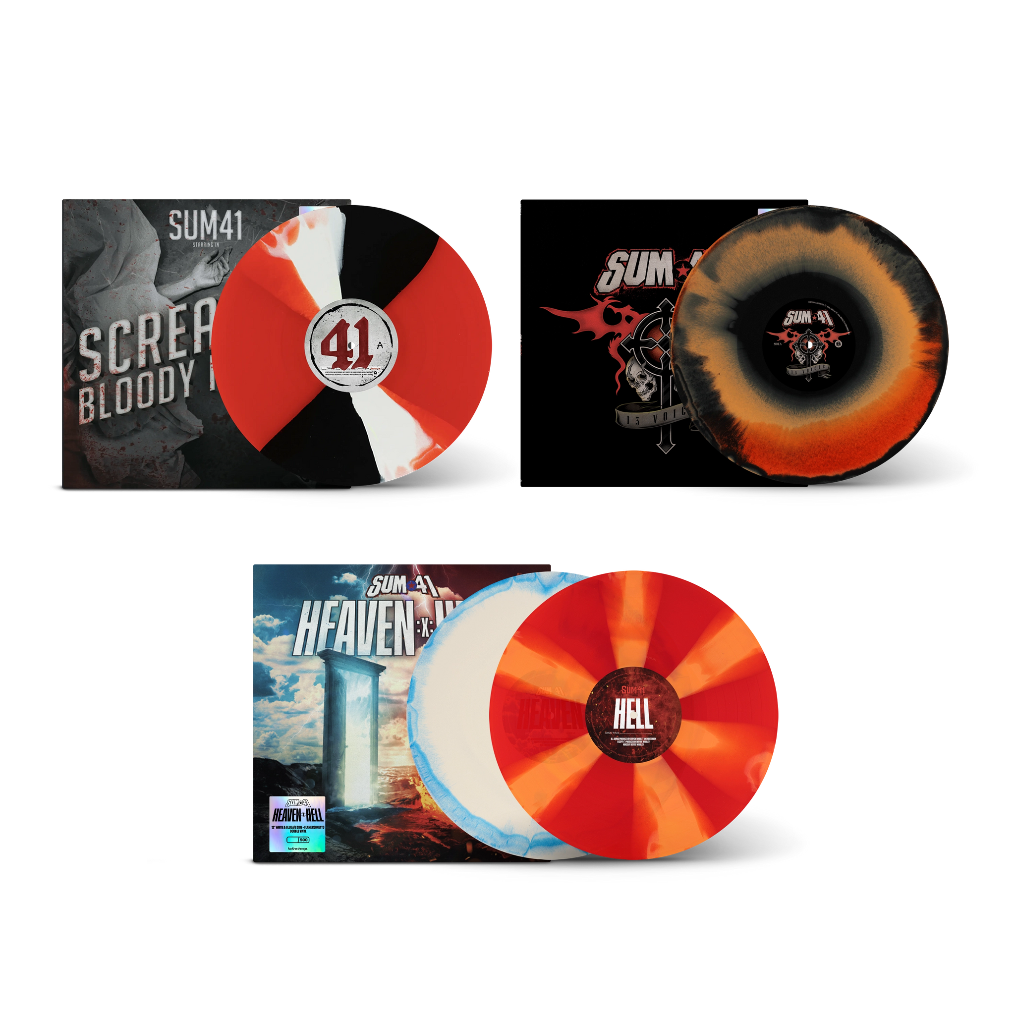 Sum 41 Be The Change Vinyl Bundle – Rude Records Shop