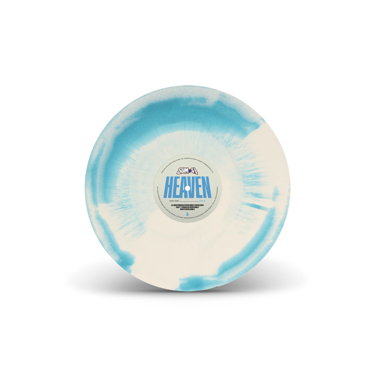 Heaven :x: Hell Sea Blue & White + Red & Coke Bottle A/B Side Double LP