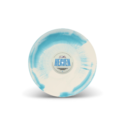 Heaven :x: Hell Sea Blue & White + Red & Coke Bottle A/B Side Double LP