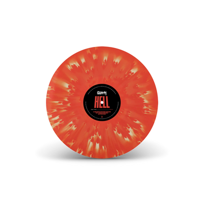 Heaven :x: Hell Sea Blue & White + Red & Coke Bottle A/B Side Double LP