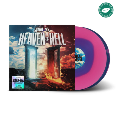 Heaven :x: Hell Pink & Light Blue Yolk Double LP