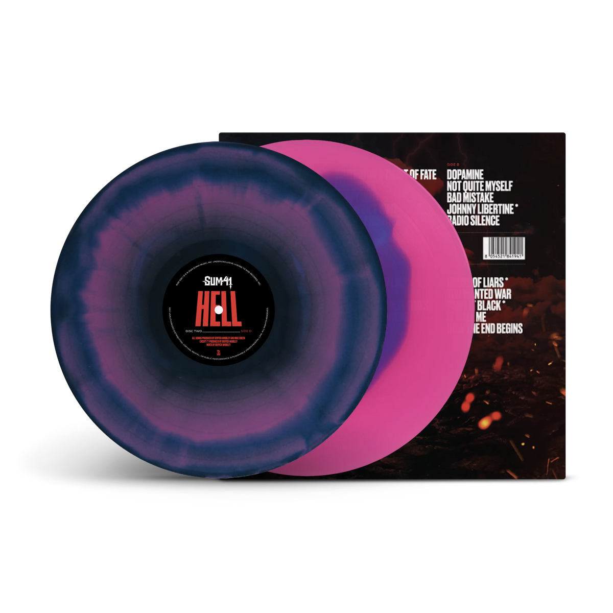 Heaven :x: Hell Pink & Light Blue Yolk Double LP