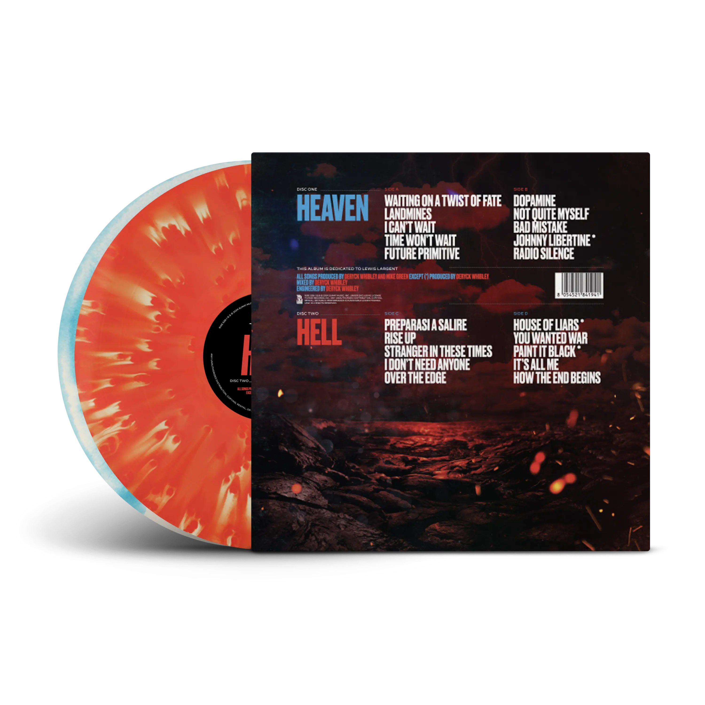 Heaven :x: Hell Sea Blue & White + Red & Coke Bottle A/B Side