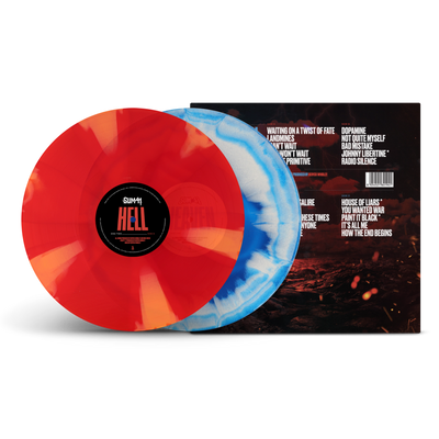 Heaven :x: Hell White & Blue A/B Side + Flame Cornetto Double LP