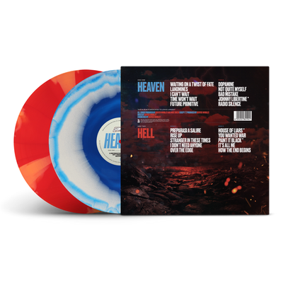 Heaven :x: Hell White & Blue A/B Side + Flame Cornetto Double LP