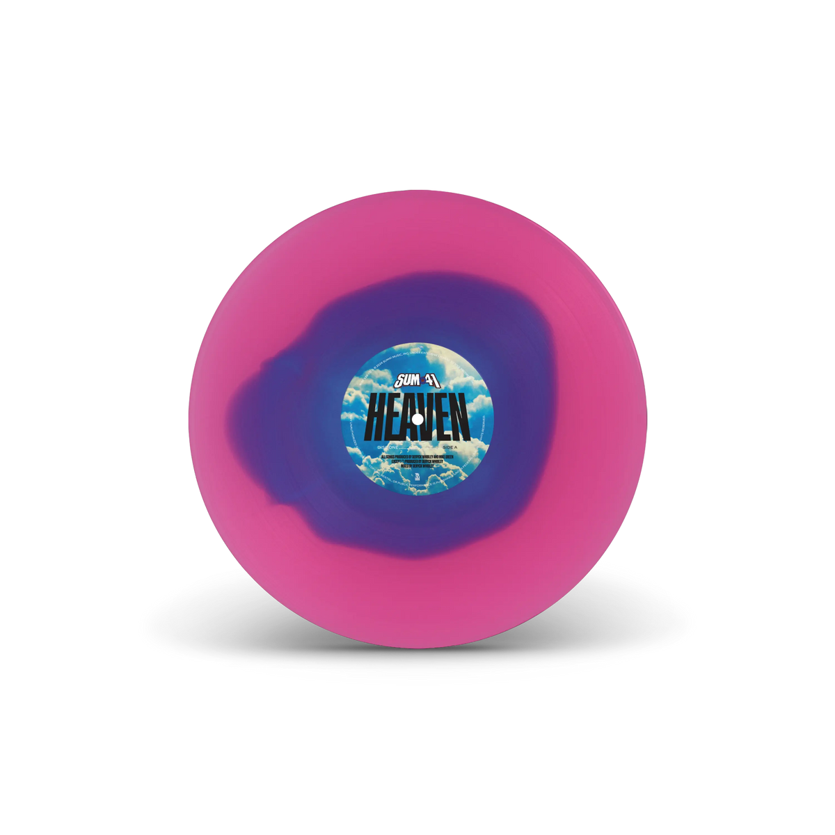 Heaven :x: Hell Pink & Light Blue Yolk Double LP