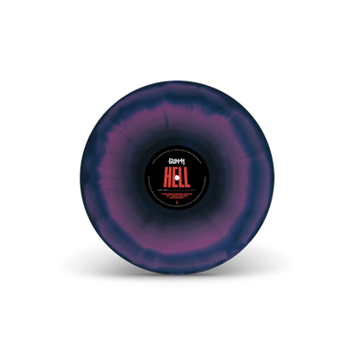 Heaven :x: Hell Pink & Light Blue Yolk Double LP