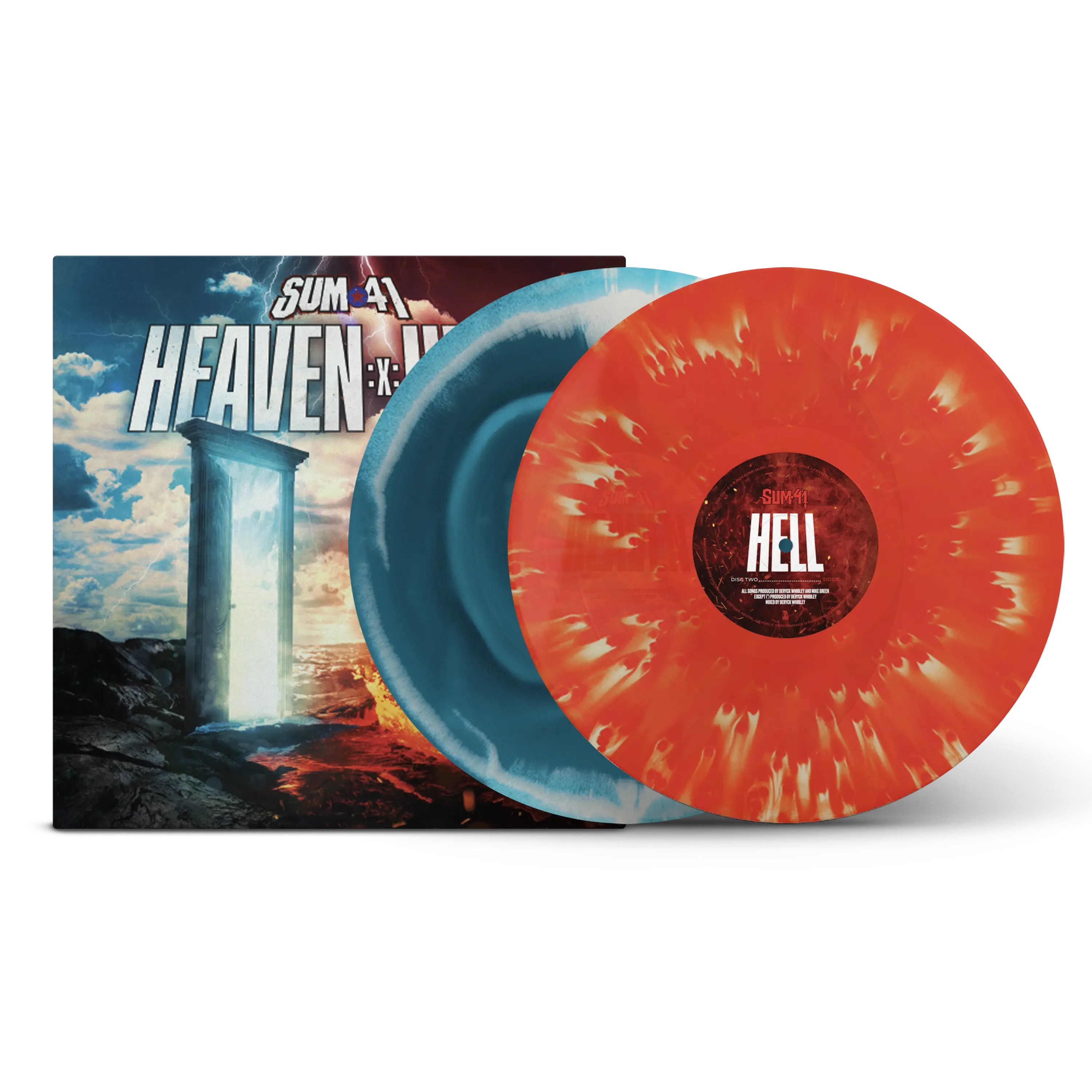 Heaven :x: Hell Sea Blue & White + Red & Coke Bottle A/B Side